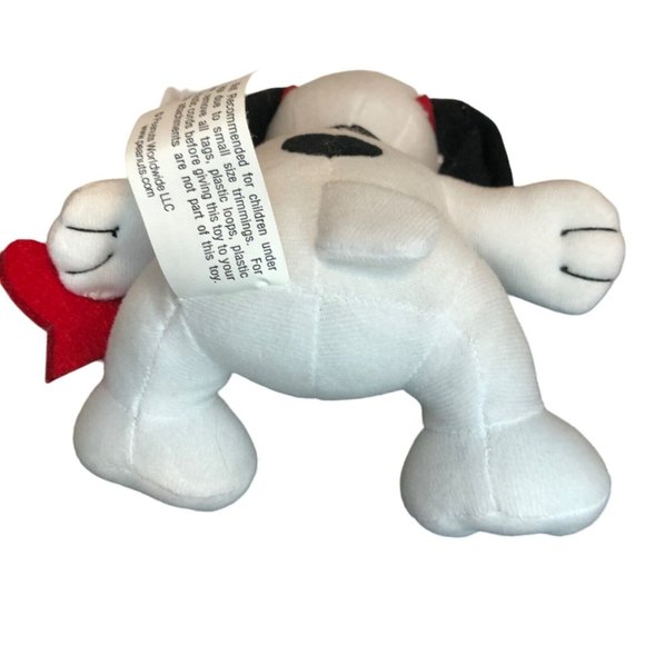 Peanuts Snoopy Whitman's Chocolates Valentines Cupid Plush Mini Stuffed Animal - Picture 5 of 8